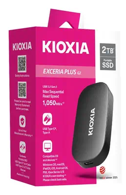 EXCERIA PLUS G2 Portable SSD 512G - Kioxia - Disque dur SSD - visuel 2
