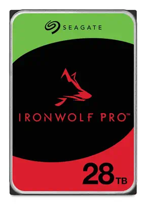 Seagate IronWolf Pro ST28000NT000 disque dur 28 To 7200 tr/min 512 Mo 3.5" Série ATA III - Disque dur Interne - visuel 1