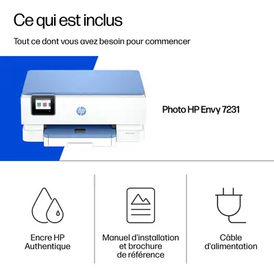 HP Envy 7231 Sans fil All-in-One Couleur Imprimante - Multifonctions Laser - visuel 4