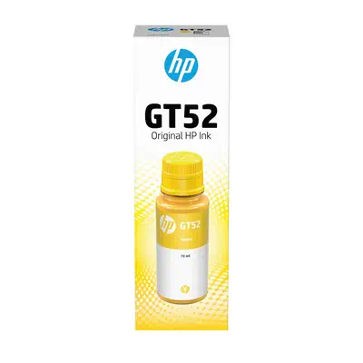 Bouteille d'encre jaune HP GT52 authentique - Cartouches d'encre - visuel 1