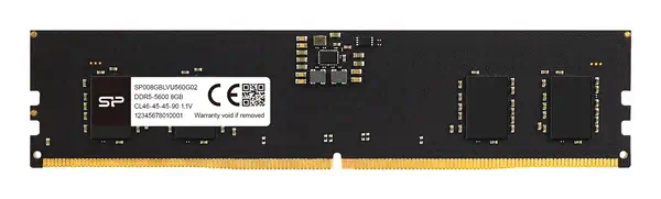 Silicon Power SP016GBLVU560F02 module de mémoire 16 Go 1 x 16 Go DDR5 5600 MT/s 288-pin DIMM ECC - Mémoire - visuel 1