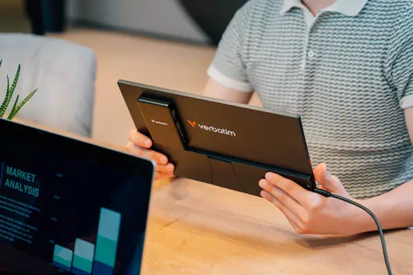 Verbatim Moniteur portable à écran tactile Light 14" - Ecran Ordinateur - visuel 4