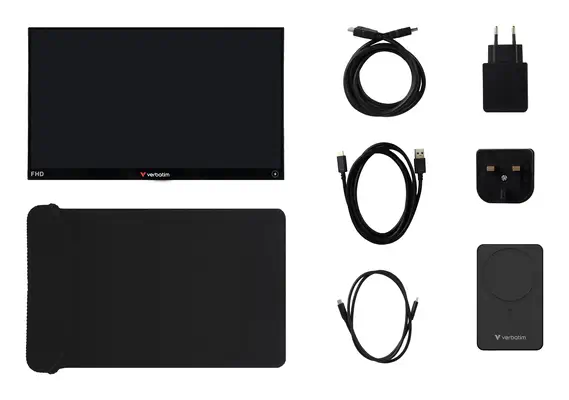 Verbatim Moniteur portable à écran tactile Light 14" - Ecran Ordinateur - visuel 3