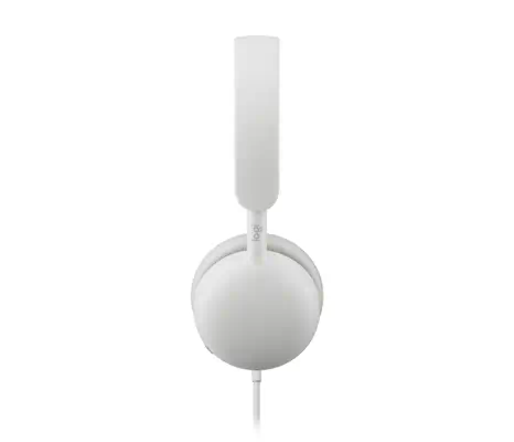 Logitech 981-001617 casque Avec fil Arceau Appels/Musique USB Type-C / USB Type-A Blanc - Casque Micro - visuel 5
