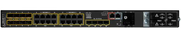 Cisco Catalyst IE9300 Géré L2/L3 Gigabit Ethernet (10/100/1000) Connexion Ethernet, supportant l'ali - Switchs et Hubs - visuel 1