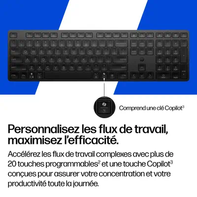 Clavier hybride multi-appareil HP 495K - visuel 6
