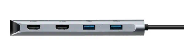 Targus DOCK427GL station d'accueil Avec fil USB 3.2 Gen 2 (3.1 Gen 2) Type-C Gris - Station d'accueil pour portable - visuel 4