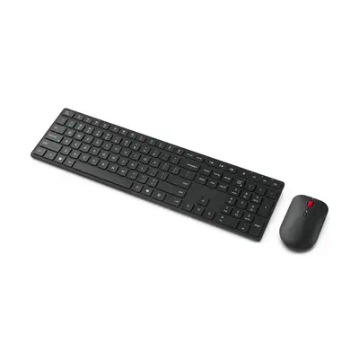 Lenovo 4X31S04810 clavier Souris incluse Bureau RF sans fil + Bluetooth Français Noir - Pack Clavier, souris - visuel 3