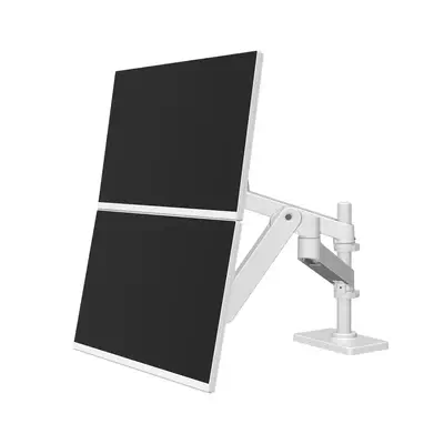 Ergotron LX Pro Series 45-710-290 support d'écran plat pour bureau 61 cm (24") Blanc - Accessoire ENI, TBI et VPI - visuel 3