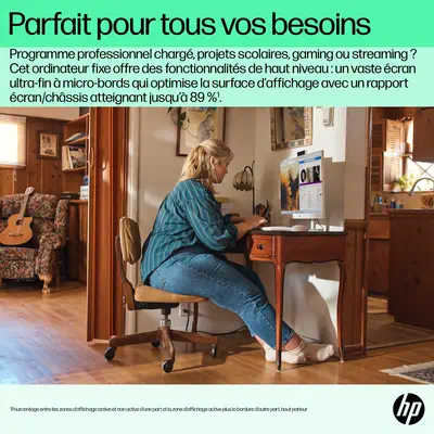 All-in-One 24-cr0090nf PC HP - visuel 1 - hello RSE - Facilité de connexion