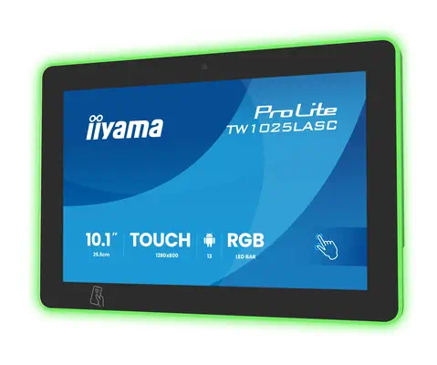 iiyama ProLite TW1025LASC-B3PNR écran plat de PC 25,6 cm (10.1") 1280 x 800 pixels WXGA LED Écran ta - Ecran Ordinateur - visuel 3