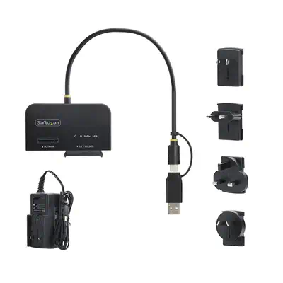 Adaptateur USB-C/USB-A vers M.2 NVMe et SATA 2,5"/3,5", 10 Gbps, Lecteur de Disque dur SSD Externe S - StarTech - Accessoire Stockage - visuel 7