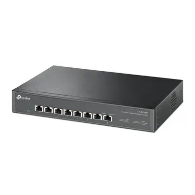 TP-Link TL-SX1008 commutateur réseau Non-géré 10G Ethernet (100/1000/10000) 1U Noir - Switchs et Hubs - visuel 1