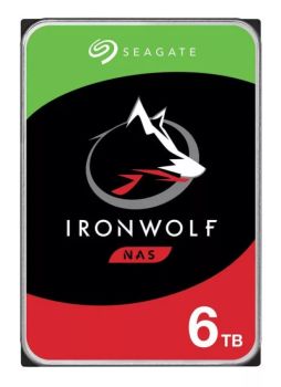 Revendeur officiel SEAGATE NAS HDD 6To IronWolf 5400rpm 6Gb/s SATA