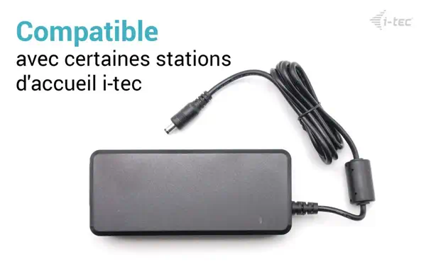 DC adapter 22V 5.9A 130W (Accessory for Selected i-tec Docking Stations) - I-Tec - Station d'accueil pour portable - visuel 5