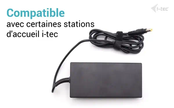 DC adapter 20V 6.75A 135W (Accessory for Selected i-tec Docking Stations) - I-Tec - Station d'accueil pour portable - visuel 5