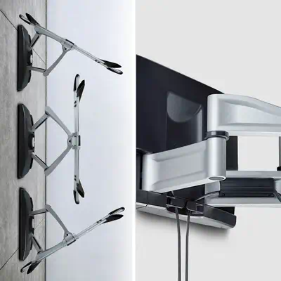 Support Mural Articulé Robuste pour Téléviseur à Écran Plat jusqu'à 100" et 85kg, VESA 800x500, Supp - StarTech - Rack et Armoire - visuel 6