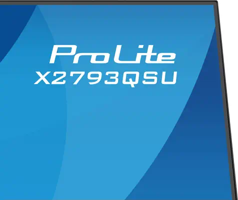 iiyama ProLite X2793QSU-B1 écran plat de PC 68,6 cm (27") 2560 x 1440 pixels Quad HD LED Noir - Ecran Ordinateur - visuel 6