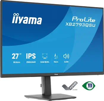 iiyama ProLite XB2793QSU-B1 écran plat de PC 68,6 cm (27") 2560 x 1440 pixels Quad HD LED Noir meilleur prix
