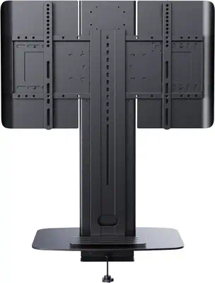 Vision VFM-DSXP support d'écran plat pour bureau 165,1 cm (65") Noir - Support Fixe & Mobile - visuel 1