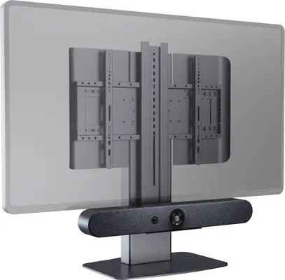 Vision VFM-DSXP support d'écran plat pour bureau 165,1 cm (65") Noir - Support Fixe & Mobile - visuel 10