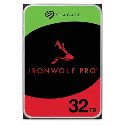 Seagate IronWolf Pro ST32000NT000 disque dur 32 To 7200 tr/min 3.5" Série ATA III - Disque dur Interne - visuel 1