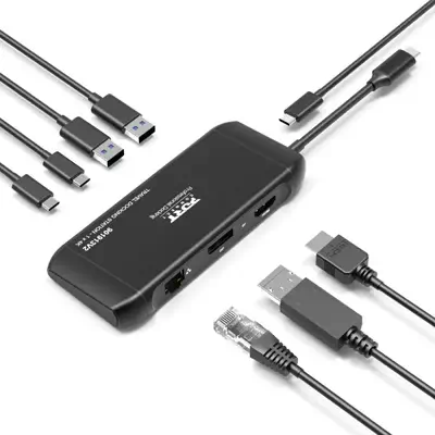 Station d'accueil mobile 1 X 4K USB-C 7 périphériques 100W - Port Designs - Station d'accueil pour portable - visuel 7