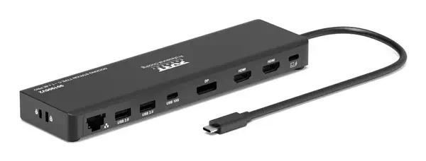 Station d'accueil mobile 1 X 4K USB-C 9 périphériques 100W - Port Designs - Station d'accueil pour portable - visuel 1