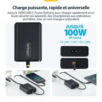 1100LE-USB-C-CHARGER - StarTech - Chargeur et alimentation - visuel 9
