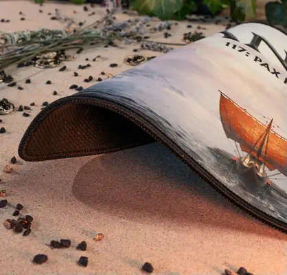 Souris sans fil FLEX MOUSE avec joystick 3D et tapis de souris – Édition Anno 117 : Pax Romana - Lexip - Pack Clavier, souris - visuel 3