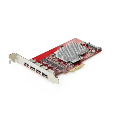 StarTech.com P10Q4A-USB-CARD carte et adaptateur d'interfaces Interne USB 3.2 Gen 2 (3.1 Gen 2) - Disque dur SSD - visuel 1