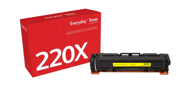 Toner Everyday™ _OEM_NAME_ Jaune de Xerox compatible avec HP 220X (W2202X), Grande capacité - visuel 1