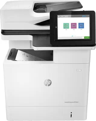 Imprimante multifonction HP LaserJet Enterprise M631dn, Noir et blanc, Imprimante pour Entreprises,  - Services et support pour imprimante - visuel 1