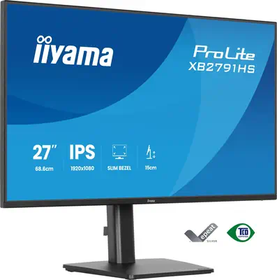 iiyama ProLite XB2791HS-B1 écran plat de PC 68,6 cm (27") 1920 x 1080 pixels Full HD LED Noir - Ecran Ordinateur - visuel 1