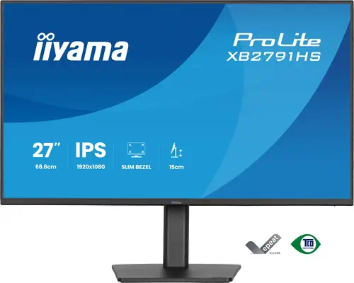 iiyama ProLite XB2791HS-B1 écran plat de PC 68,6 cm (27") 1920 x 1080 pixels Full HD LED Noir - Ecran Ordinateur - visuel 2