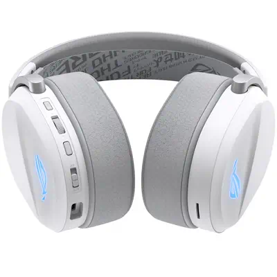 ASUS ROG Pelta Casque Avec fil &sans fil Arceau Gaming USB Type-C Bluetooth Blanc - Asus - Casque Micro - visuel 4