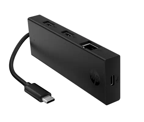 HP PRTBLE USB-C HUB EURO - Station d'accueil pour portable - visuel 2