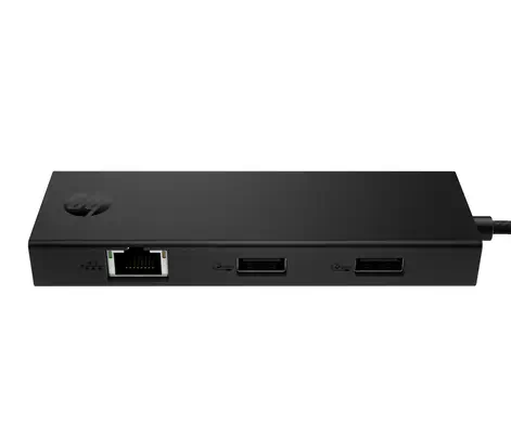 HP PRTBLE USB-C HUB EURO - Station d'accueil pour portable - visuel 1