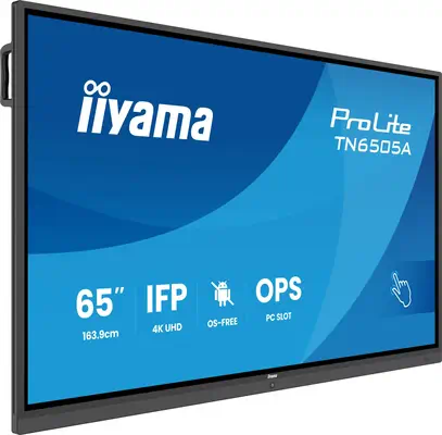 iiyama TN6505A-B1AG Écran d'affichage dynamique Écran plat interactif 163,8 cm (64.5") 500 cd/m² 4K  - Ecran Numérique Interactif - visuel 10