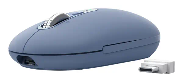 Trust Seron Slim Multi souris Bureau Ambidextre RF sans fil + Bluetooth Optique 3200 DPI - Souris - visuel 2