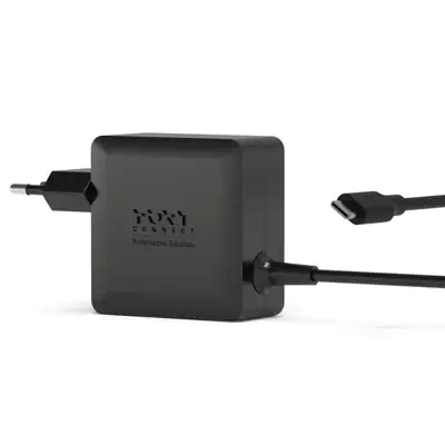 Port Designs 904065CWEU adaptateur de puissance & onduleur Intérieure 65 W Noir - Boitier d'alimentation - visuel 1