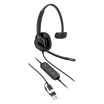 Micro-casque filaire USB monaural HP Poly Mission 415 - Casque Micro - visuel 4