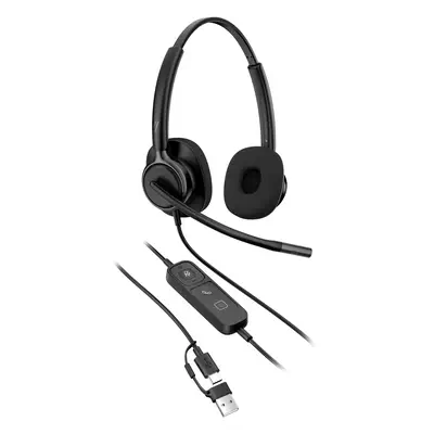 Micro-casque filaire USB binaural HP Poly Mission 425 Classic - Casque Micro - visuel 3