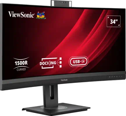 Viewsonic VG3457CV écran plat de PC 86,4 cm (34") 3440 x 1440 pixels UltraWide Quad HD LED Noir - Ecran Ordinateur - visuel 2