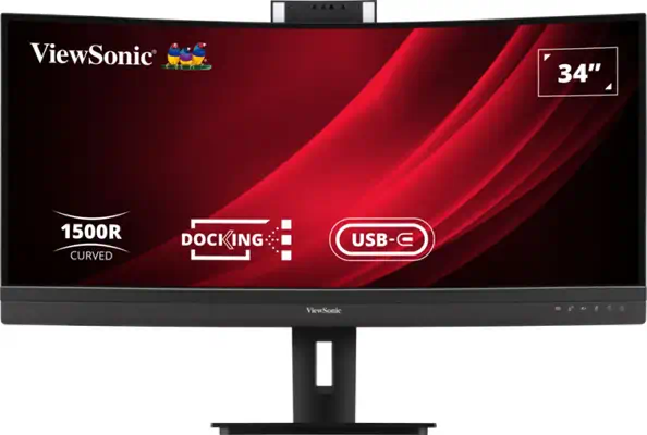 Viewsonic VG3457CV écran plat de PC 86,4 cm (34") 3440 x 1440 pixels UltraWide Quad HD LED Noir - Ecran Ordinateur - visuel 1
