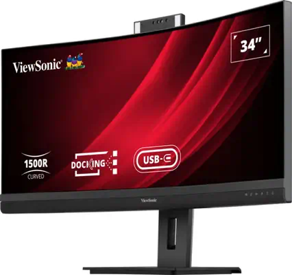 Viewsonic VG3457CV écran plat de PC 86,4 cm (34") 3440 x 1440 pixels UltraWide Quad HD LED Noir - Ecran Ordinateur - visuel 3