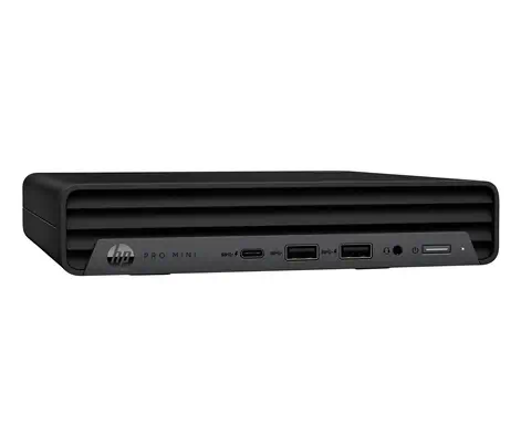 HP Pro Mini 400 G9 Intel® Core™ i5 i5-14500T 8 Go DDR4-SDRAM 256 Go SSD Windows 11 Pro Mini PC Noir - Unité Centrale - visuel 2