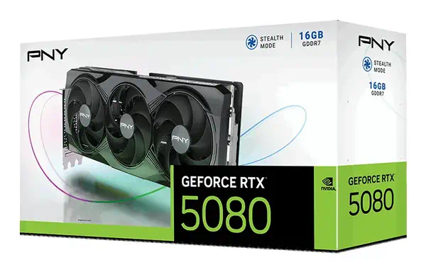 PNY GeForce RTX 5080 Triple Fan NVIDIA 16 Go GDDR7 - Carte graphique - visuel 10