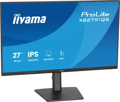 iiyama ProLite XB2791QS-B1 écran plat de PC 68,6 cm (27") 2560 x 1440 pixels Quad HD LED Noir - Ecran Ordinateur - visuel 6