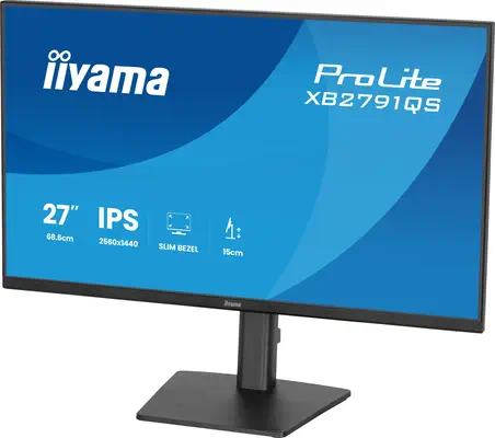 iiyama ProLite XB2791QS-B1 écran plat de PC 68,6 cm (27") 2560 x 1440 pixels Quad HD LED Noir - Ecran Ordinateur - visuel 8